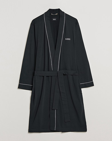 Men | Robes | BOSS | Kimono Black