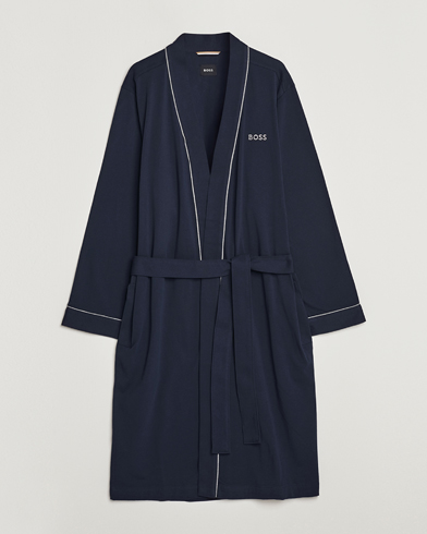 Men | Robes | BOSS | Kimono Dark Blue