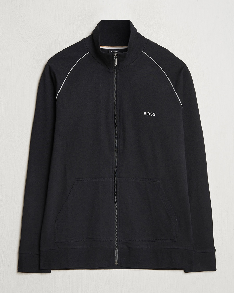 BOSS BLACK Mix & Match Full Zip Jacket Black – Black