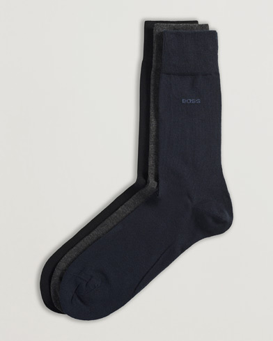  |  3-Pack RS Uni Socks Navy/Black/Grey