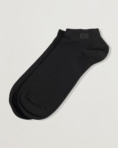 Men | Ankle Socks | BOSS | 2-Pack Sneaker Socks Black