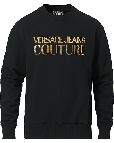 Men |  | Versace Jeans Couture | Logo Mirror Sweatshirt Black