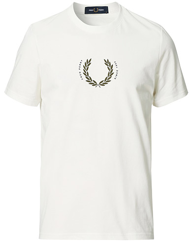 Fred Perry Laurel Wreath Tee Snow White