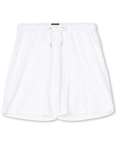 Men |  | Stenströms | Towelling Cotton Shorts White