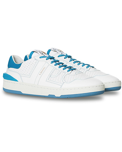 Men |  | Lanvin | Clay Low Top Sneakers White /Blue