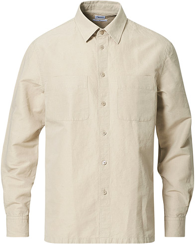 Filippa K Ostis Linen Shirt Grey Beige
