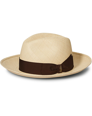 Hats |  Panama Quito With Large Brim Brown