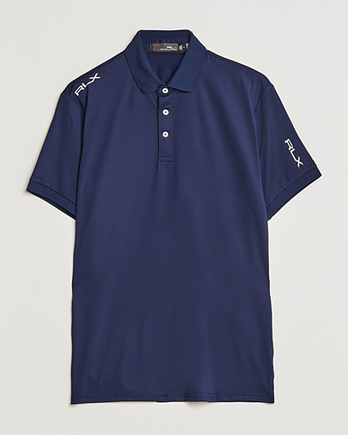 Short Sleeve Polo Shirts |  Airflow Active Jersey Polo French Navy