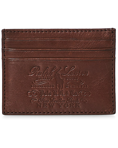 Polo Ralph Lauren Leather Card Case Brown