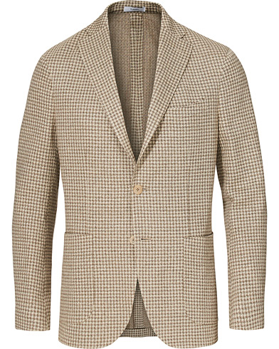 Linen Blazers |  K Jacket Jersey Vichy Blazer Beige
