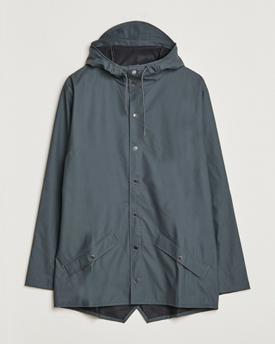 Men | Face the Rain in Style | RAINS | Jacket Slate Grey