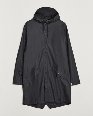 Men | Raincoats | RAINS | Long Jacket Black