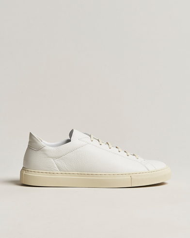 Men | White Sneakers | C.QP | Racquet Sr Sneakers Classic White Leather