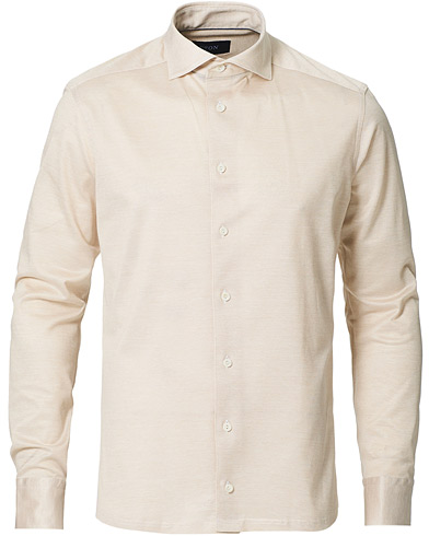Polo Shirts |  Oxford Piqué Shirt Beige