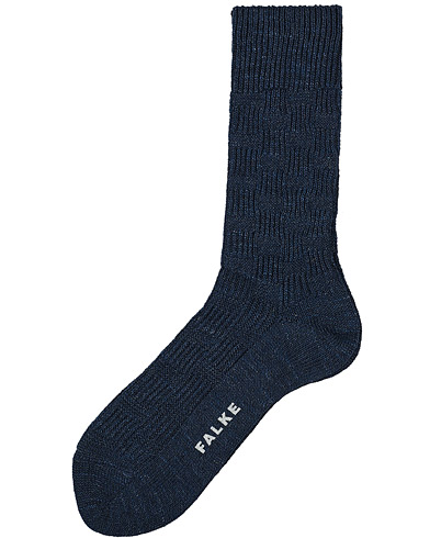 Falke Papier Linen Socks Dark Blue