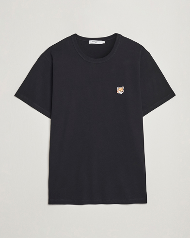 Men | Black t-shirts | Maison Kitsuné | Fox Head T-Shirt Black