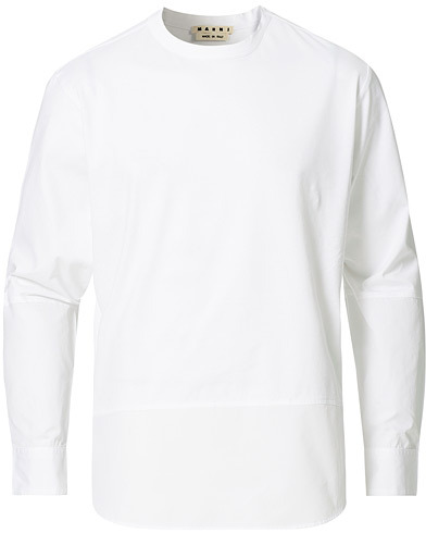 Men |  | Marni | Popeline Patchwork T-Shirt White