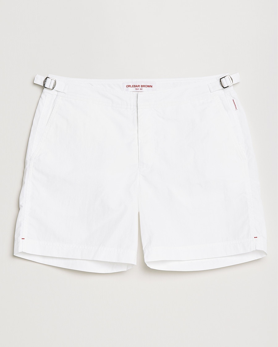 Orlebar Brown Bulldog II Medium Length Swim Shorts White – White