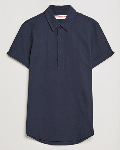 Men | Clothing | Orlebar Brown | Sebastian Tailored Cotton Polo Navy