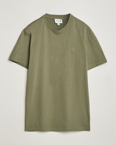 Men | T-Shirts | Lacoste | Crew Neck Tee Army