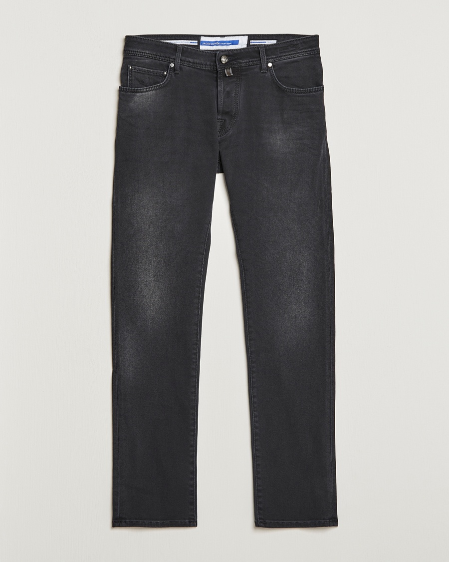 Jacob Cohën Nick 622 Slim Fit Stretch Jeans Black Dark Stone – Black