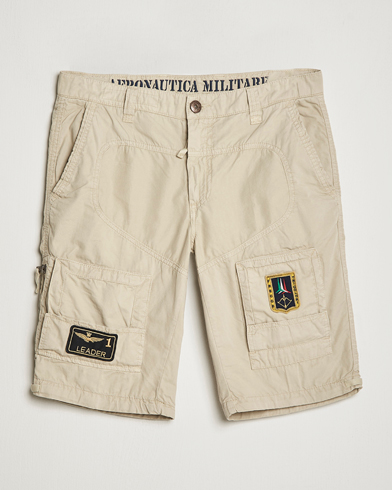Men | Shorts | Aeronautica Militare | 7AMH Heritage Bermuda Shorts Sand