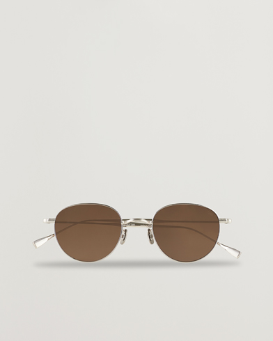Men | Round Frame Sunglasses | EYEVAN 7285 | 170 Sunglasses Silver