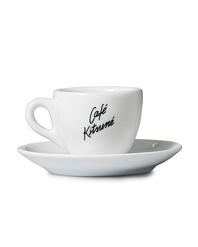 Men | For the Home Lover | Café Kitsuné | Espresso Cup & Saucer White
