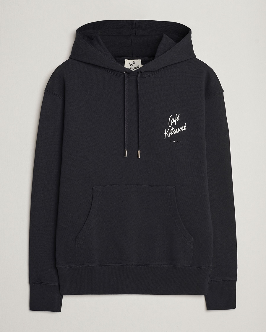 Lacoste Mens Tall Fit Fleece Hoodie 2XLT BLACK main image 1