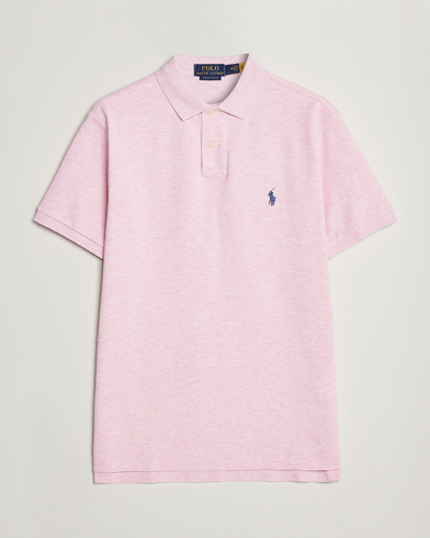 Men | Polo Shirts | Polo Ralph Lauren | Custom Slim Fit Polo Bath Pink Heather