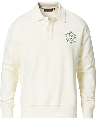 Men |  | Morris | Wightman Polo Sweatshirt Off White