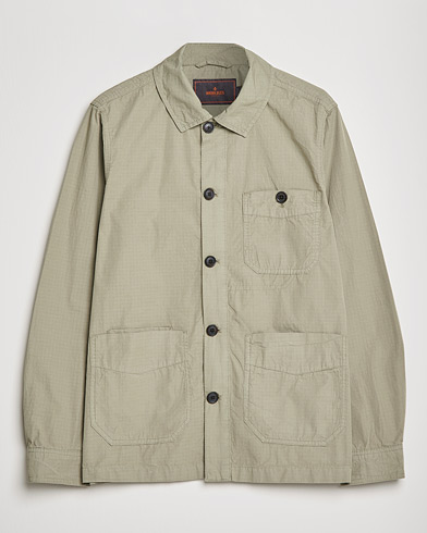 Men |  | Morris | Morley Ripstop Shirt Jacket Light Green