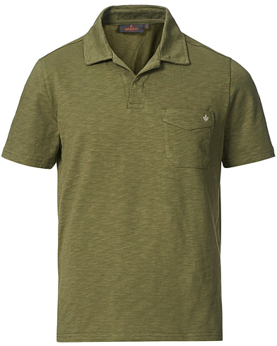 Men | Polo Shirts | Morris | Clopton Cotton Blend  Polo Olive