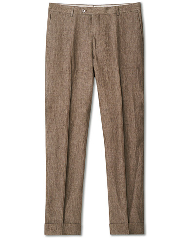  |  Jack Linen Suit Trousers Brown