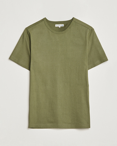 Short Sleeve T-shirts |  1950s Classic Loopwheeled Tee Army