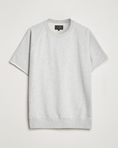 Men | Short Sleeve T-shirts | BEAMS PLUS | Cut Off Sweatshirt Heather Grey