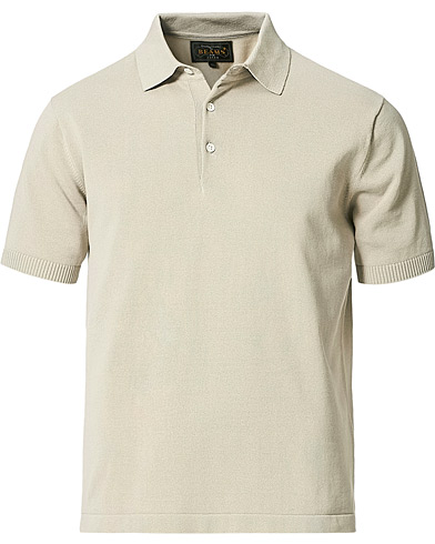 Men |  | BEAMS PLUS | Knitted Polo Sand