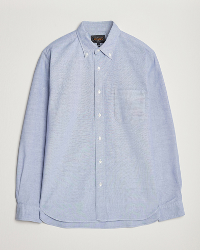 Men | Oxford Shirts | BEAMS PLUS | Oxford Button Down Shirt Light Blue