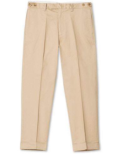 Chinos |  Ivy Cropped Trousers Beige
