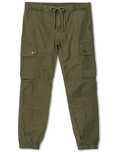Men |  | BEAMS PLUS | Military Gym Pants 6 Pocket Olive
