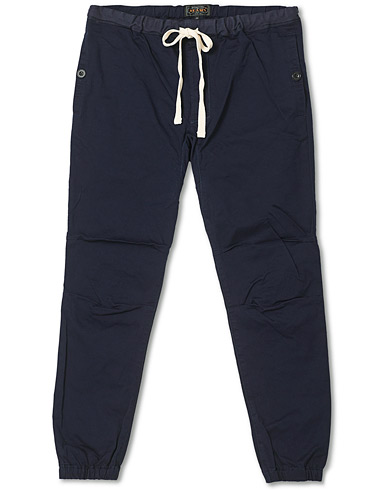 Drawstring Trousers |  Military Gym Pants 6 Pocket Navy