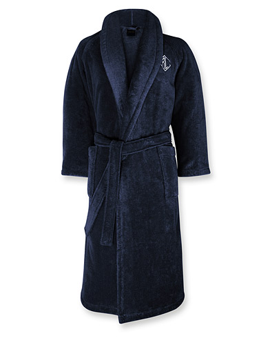 Men | Robes | Ralph Lauren Home | Langdon Shawl Collar Bathrobe Midnight