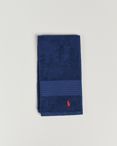 Men | Towels | Ralph Lauren Home | Polo Player Guest Towel 40x75 Marine