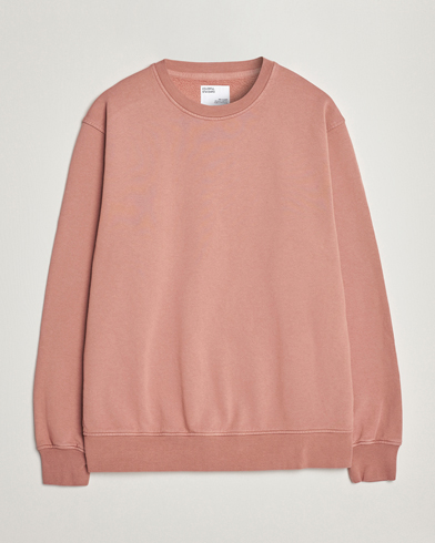 Men | The Summer Collection | Colorful Standard | Classic Organic Crew Neck Sweat Rosewood Mist