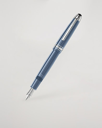 Men | Pens | Montblanc | Meisterstück Glacier LeGrand Fountain Pen Blue