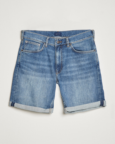 Men | Jeans shorts | GANT | Arley Denim Shorts Light Blue