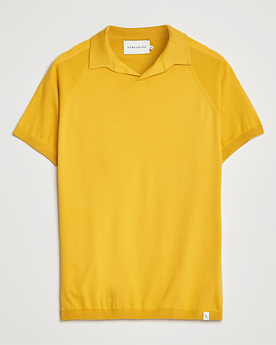  |  Emery Knitted Cotton Polo Sunflower