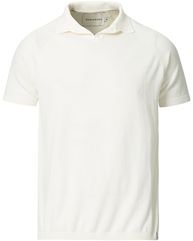  |  Emery Knitted Cotton Polo White