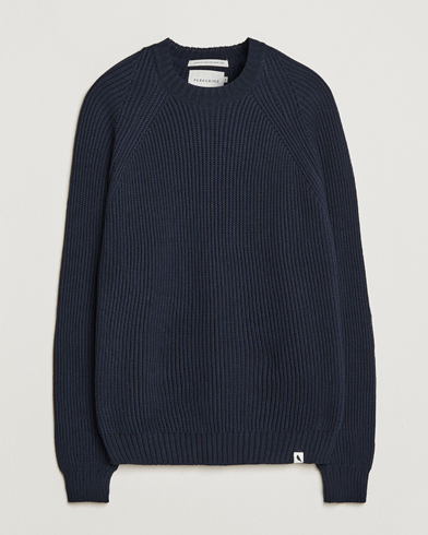 Men |  | Peregrine | Harry Organic Cotton Sweater Navy