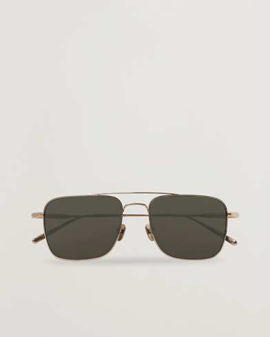 Men | Square Frame Sunglasses | Brioni | BR0101S Sunglasses Gold/Grey